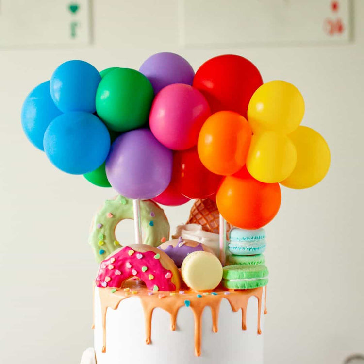 Balloon Cake Toppers for Magical Celebrations