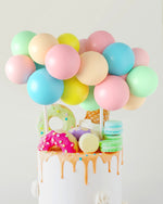 Spring Garden Balloon Cake Topper