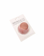 Rose Gold Foil Cupcake Baking Cups Standard 50mm - A Little Whimsy