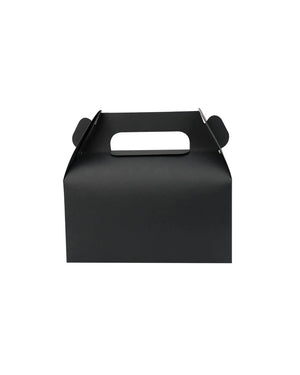 Black Treat Boxes with Handle - A Little Whimsy