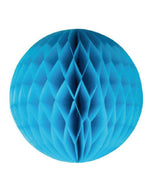 Honeycomb Light Blue Ball 15cm - A Little Whimsy