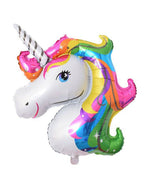 Rainbow Unicorn Jumbo Foil Balloon - A Little Whimsy