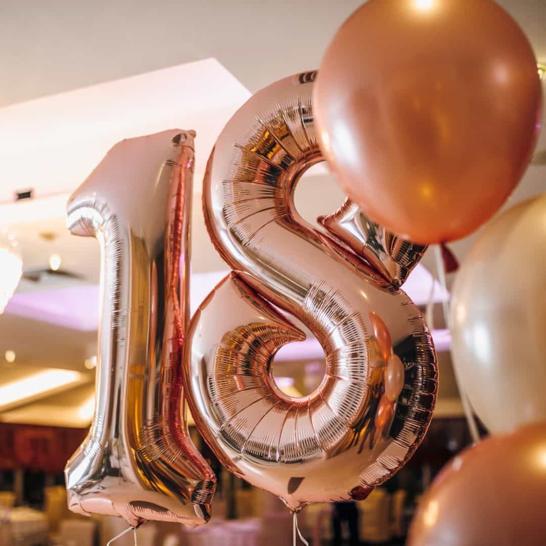 Foil Number Balloons – Perfect for Birthday Celebrations
