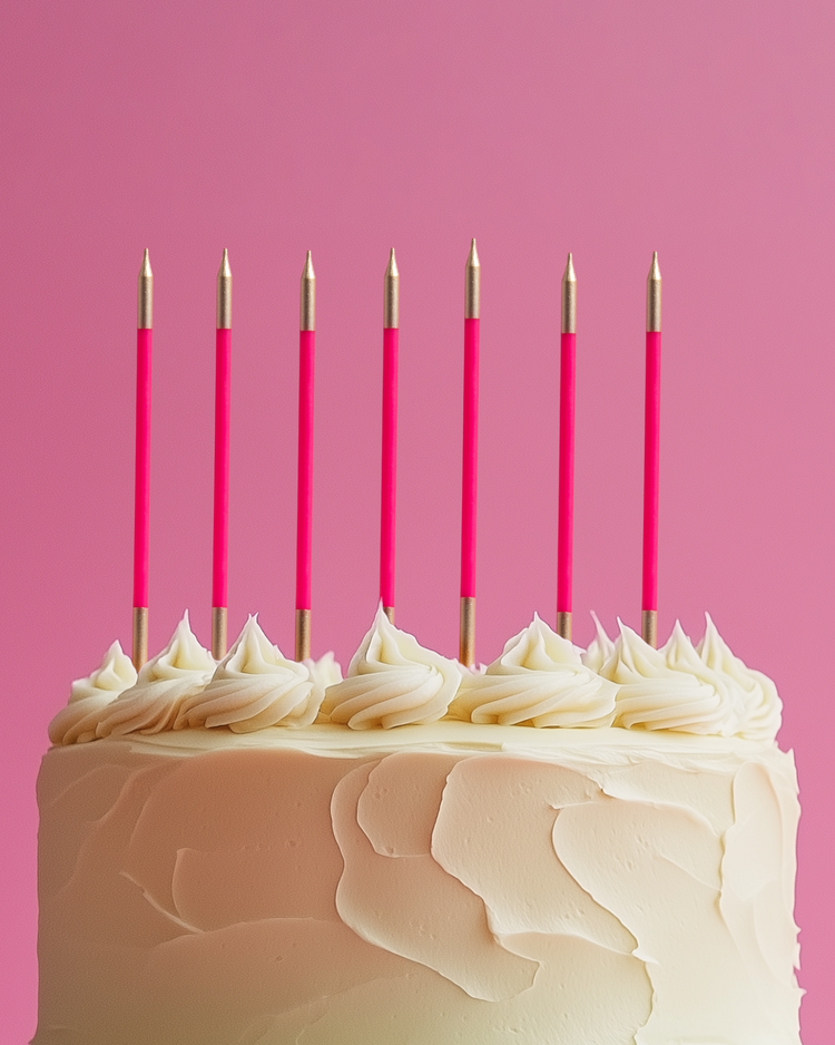 Elegant Tall Cake Candles for Stunning Celebrations
