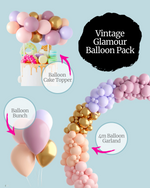 Vintage Glamour Balloon Pack