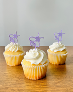 Bee Cupcake Topper (Custom Colour)