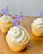 Bee Cupcake Topper (Custom Colour)