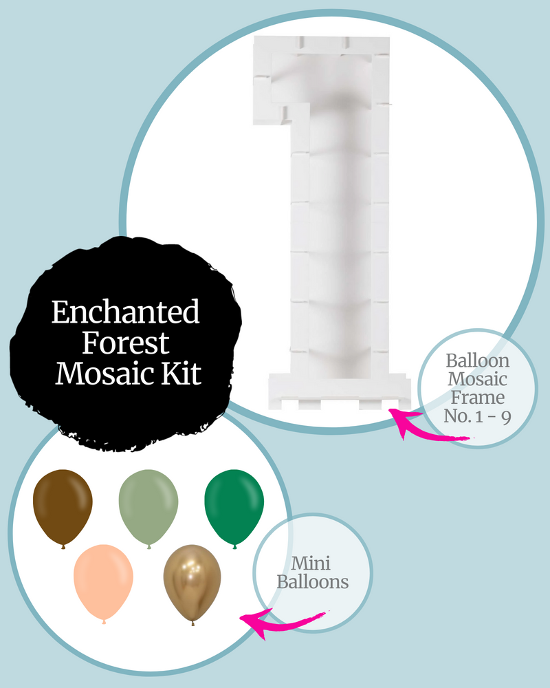 Enchanted Forest DIY Balloon Mosaic Kit