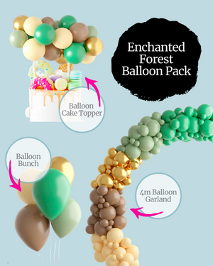 
            
                Load image into Gallery viewer, Enchanted Forest Balloon Pack
            
        