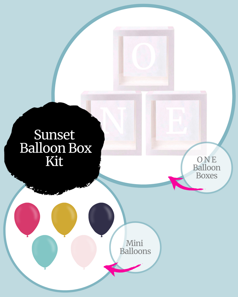 Sunset ONE Balloon Box Kit