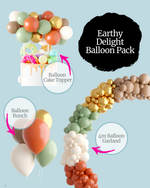 Earthy Delight Balloon Pack