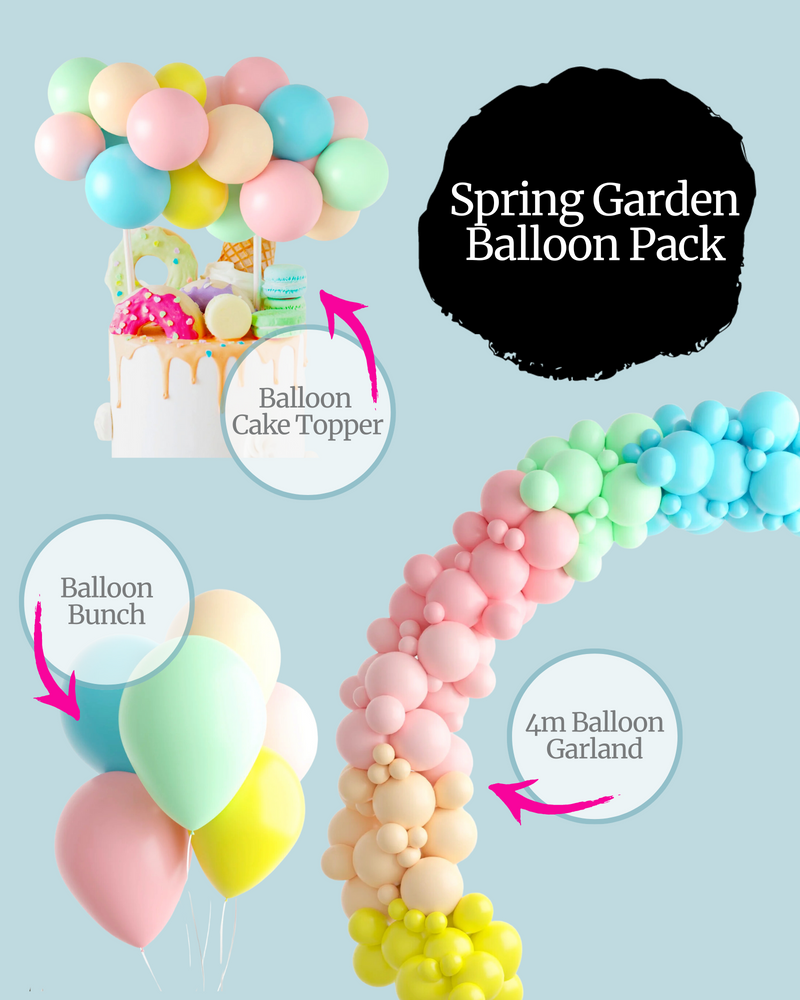 Spring Garden Balloon Pack
