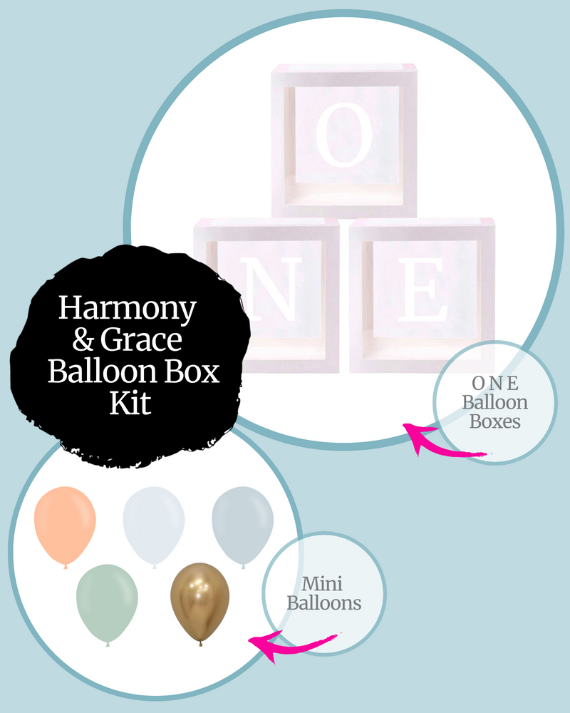 Harmony & Grace ONE Balloon Box Kit