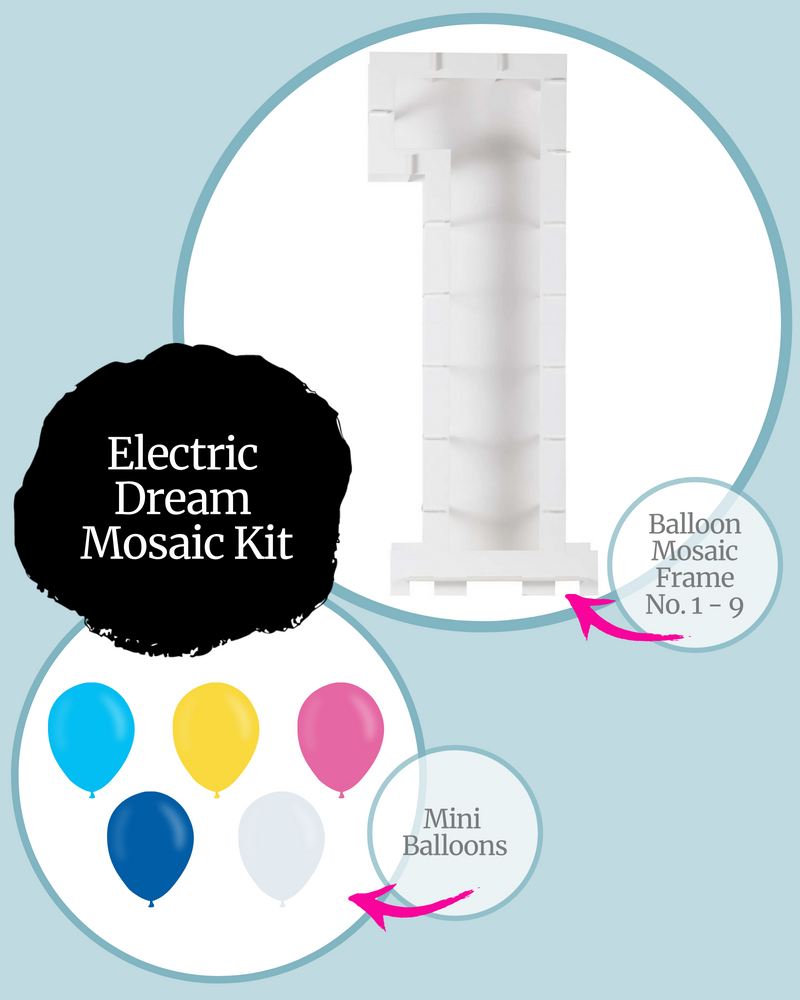 
            
                Load image into Gallery viewer, Electric Dream DIY Balloon Mosaic Kit
            
        
