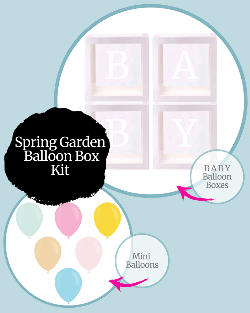 Spring Garden BABY Balloon Box Kit