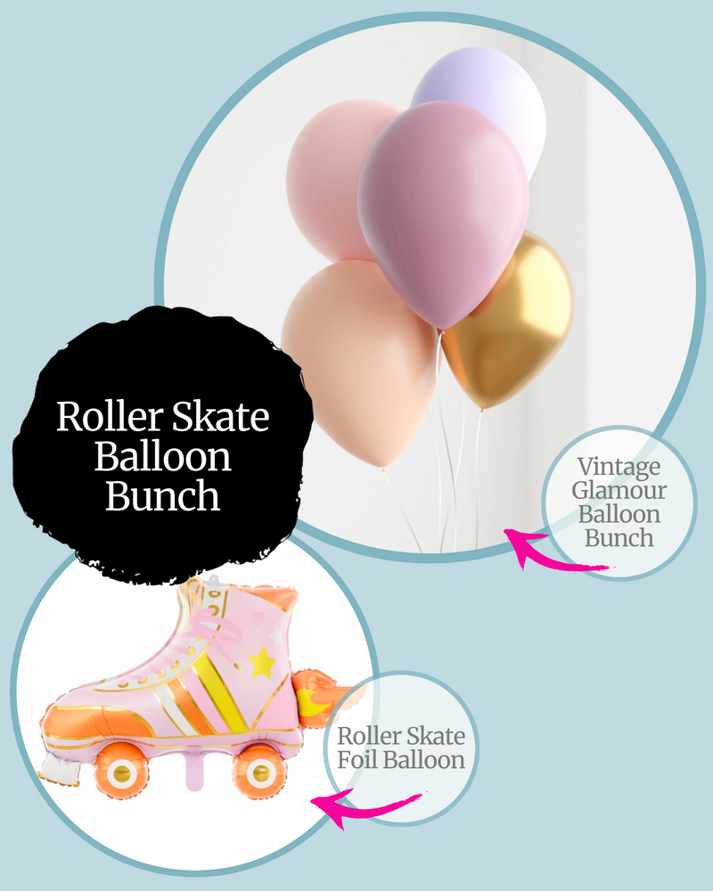 Roller Skate Balloon Bunch Kit