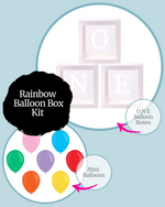 Rainbow ONE Balloon Box Kit