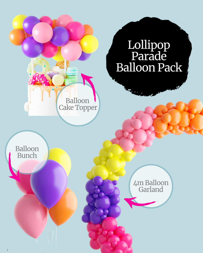 Lollipop Parade Balloon Pack