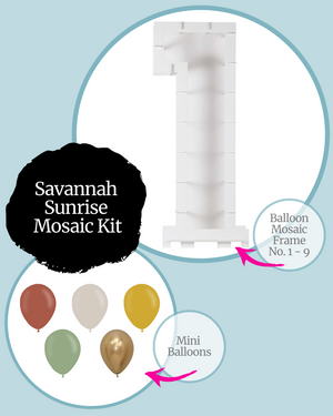 
            
                Load image into Gallery viewer, Savannah Sunrise DIY Balloon Mosaic Kit
            
        