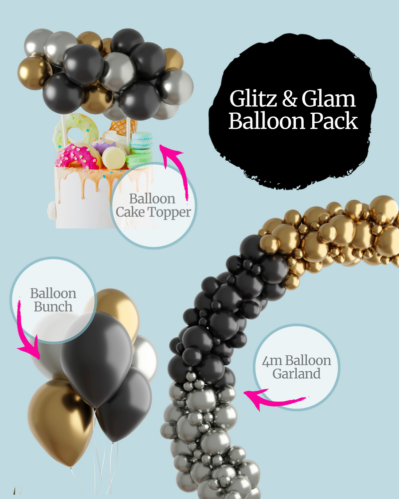 Glitz & Glam Balloon Pack