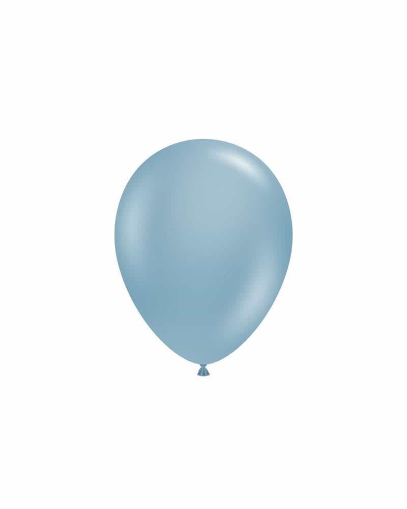Standard Blue Slate Mini Balloon 12cm - A Little Whimsy