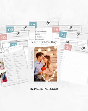 Valentines Planner | Digital Download
