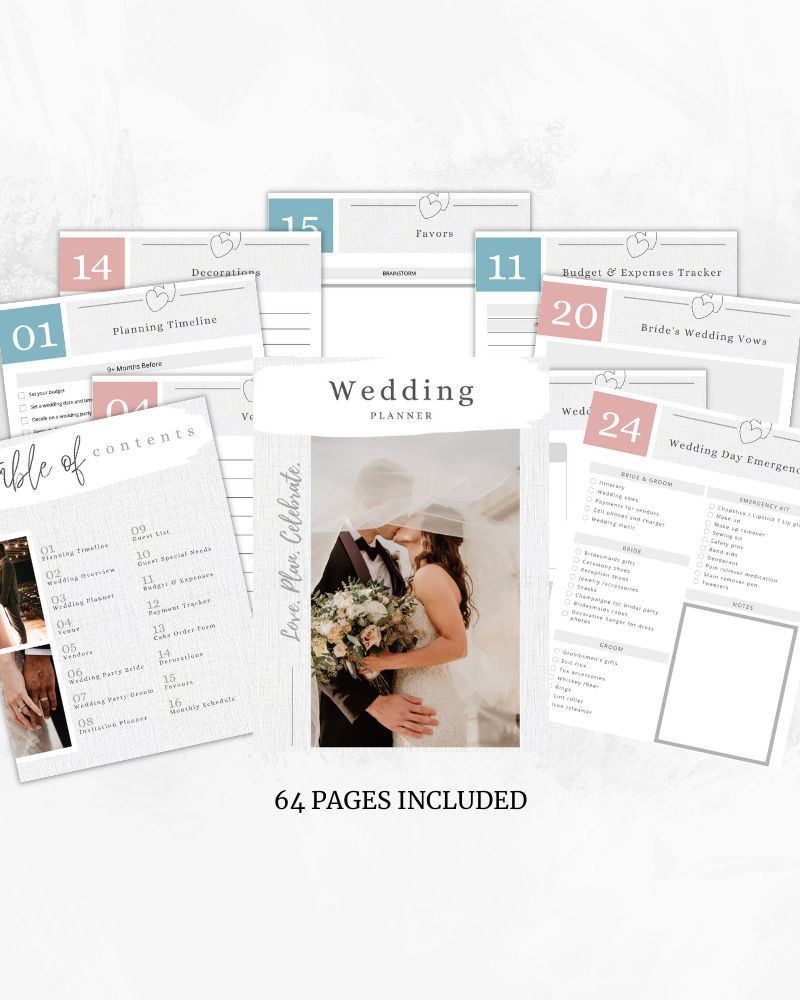 
            
                Load image into Gallery viewer, Wedding Planner | Digital Download
            
        