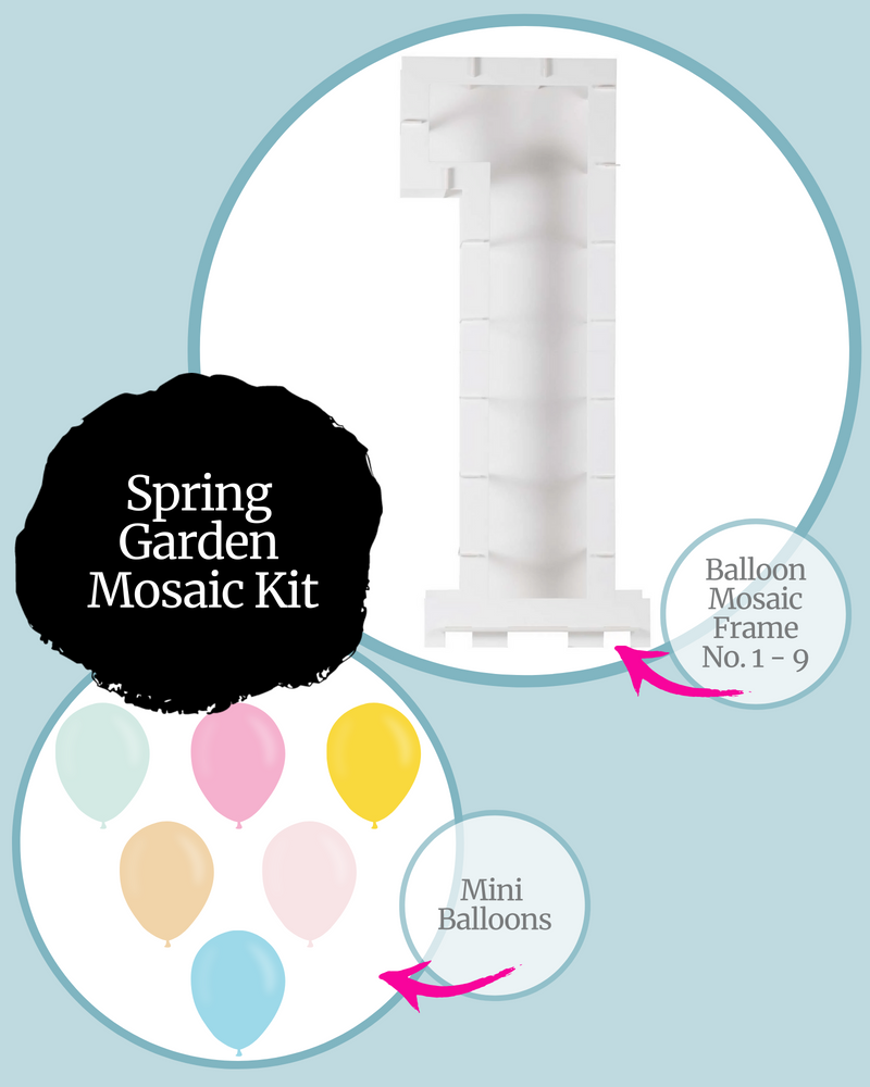 Spring Garden DIY Balloon Mosaic Kit