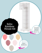 Boho Rainbow DIY Balloon Mosaic Kit