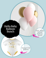 Hello Baby Pink Balloon Bunch Kit