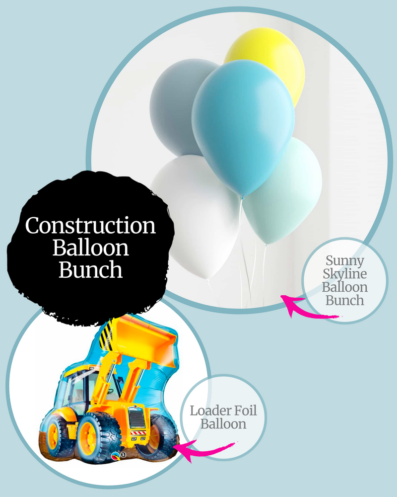 Construction Balloon Bunch Kit