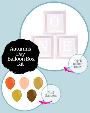 
            
                Load image into Gallery viewer, Autumns Day ONE Balloon Box Kit
            
        