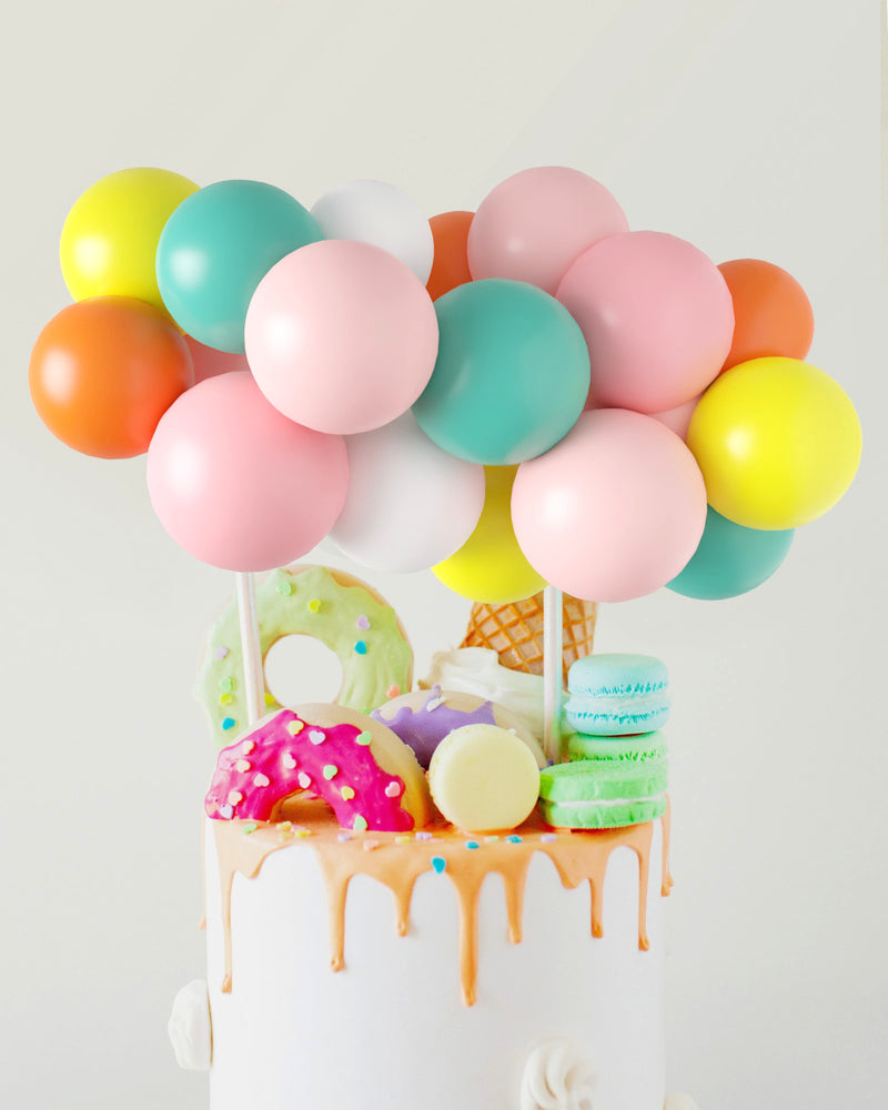 Beach Party Balloon Cake Topper