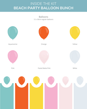 
            
                Load image into Gallery viewer, Beach Party Balloon Pack
            
        