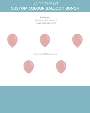 
            
                Load image into Gallery viewer, Custom Balloon Bunch (12 Pack)
            
        