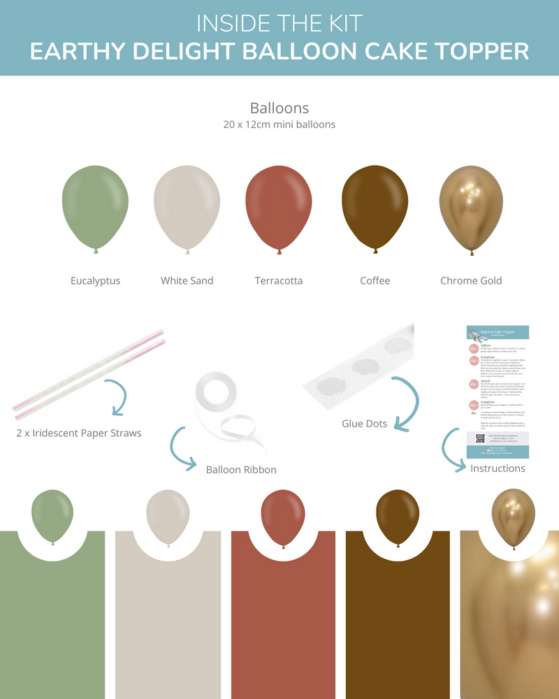 
            
                Load image into Gallery viewer, Earthy Delight Balloon Pack
            
        