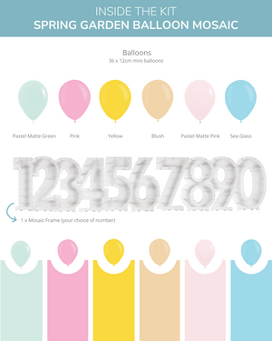 
            
                Load image into Gallery viewer, Spring Garden DIY Balloon Mosaic Kit
            
        