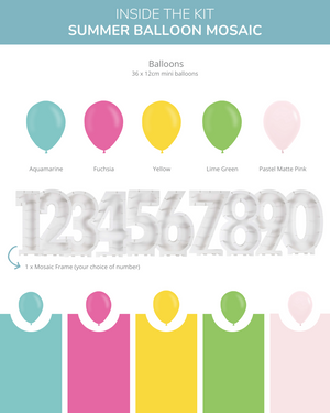 
            
                Load image into Gallery viewer, Summer DIY Balloon Mosaic Kit
            
        
