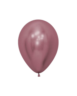 Chrome Pink Balloon Regular 30cm - A Little Whimsy