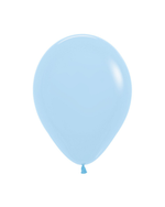 Pastel Matte Blue Balloon Regular 30cm - A Little Whimsy