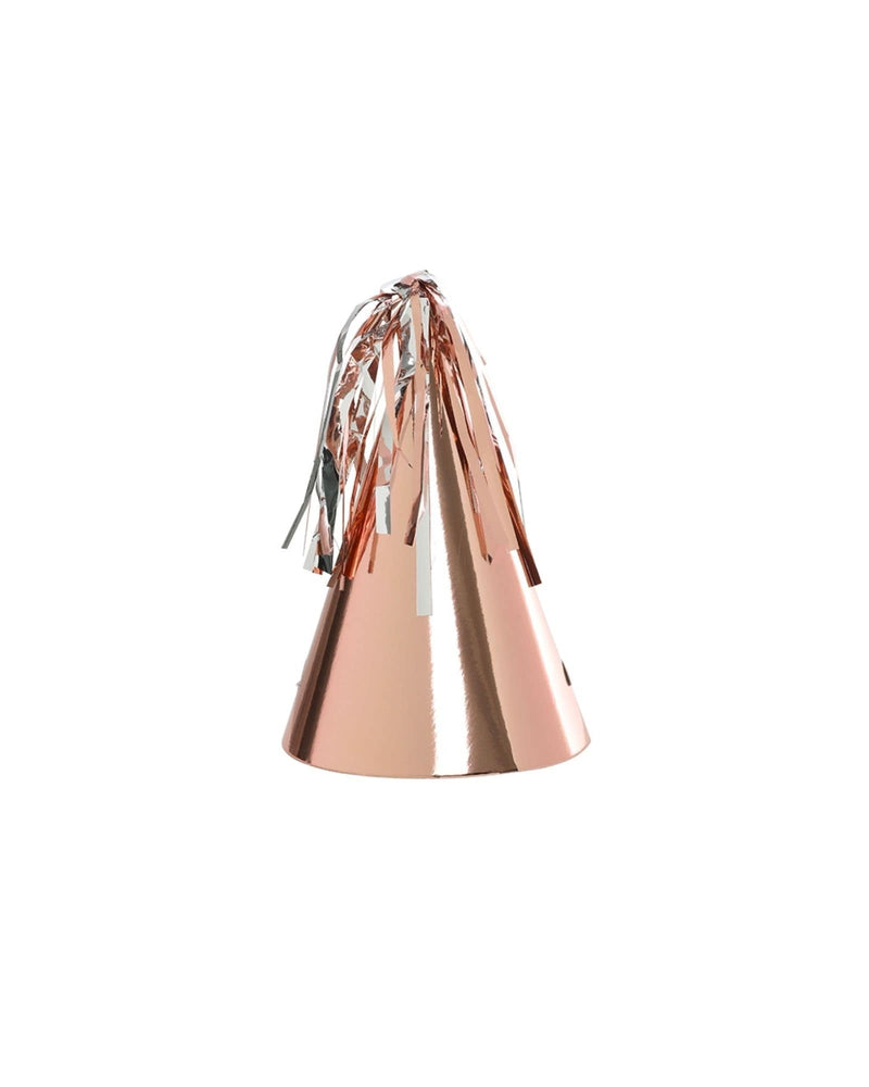 Metallic Rose Gold Party Hat - A Little Whimsy