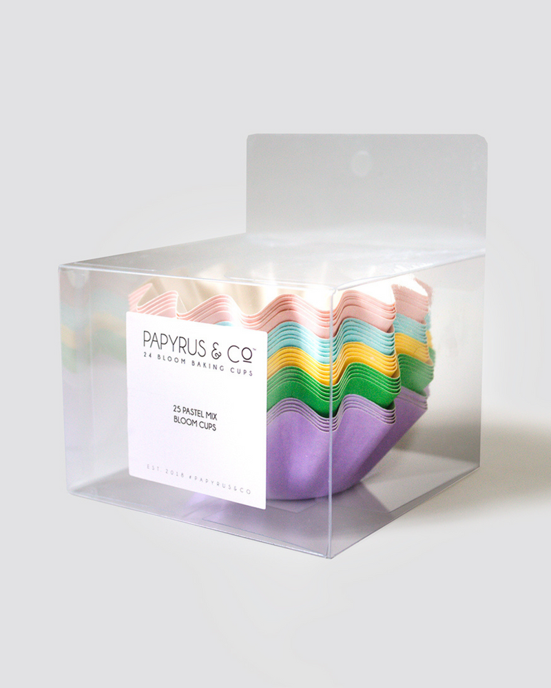 
            
                Load image into Gallery viewer, Pastel Rainbow Bloom Cupcake Baking Cups
            
        