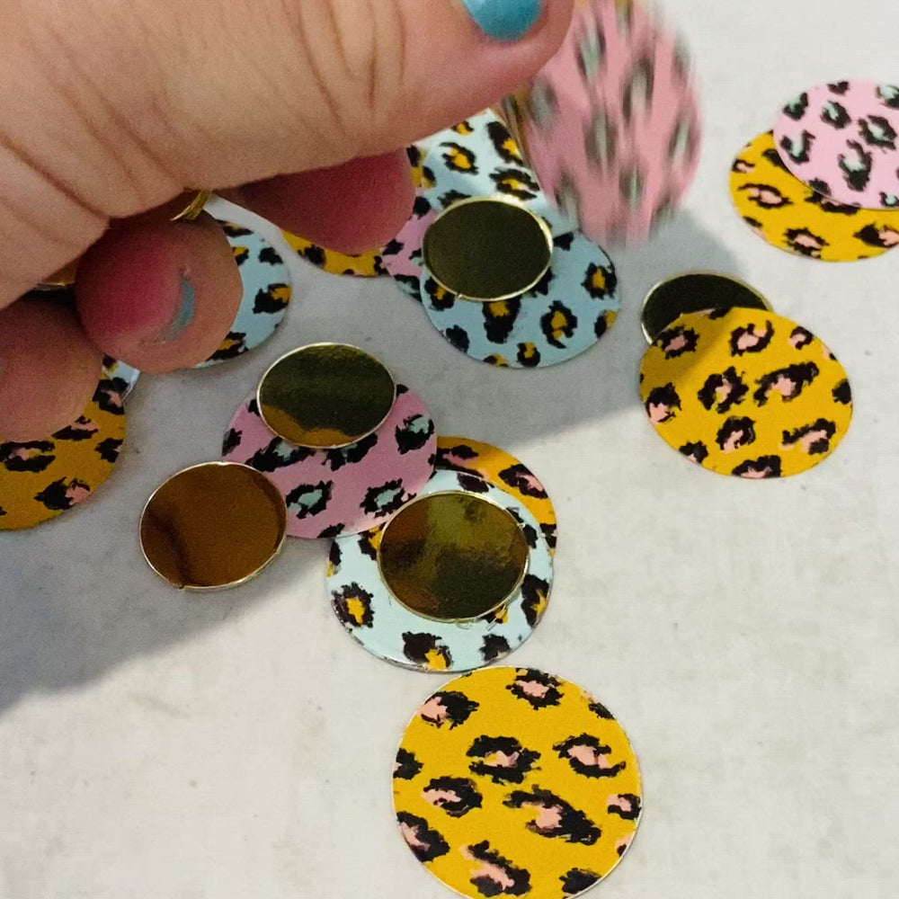 
            
                Load and play video in Gallery viewer, Leopard Print Confetti Dots
            
        