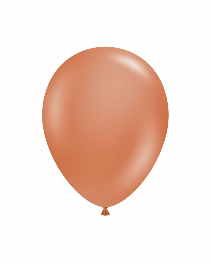 Standard Burnt Orange Balloon Regular 30cm - A Little Whimsy
