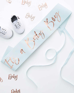 Its a Baby Boy Sash - A Little Whimsy