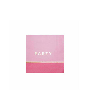 
            
                Load image into Gallery viewer, Pastel Pink Lunch Napkins - A Little Whimsy
            
        