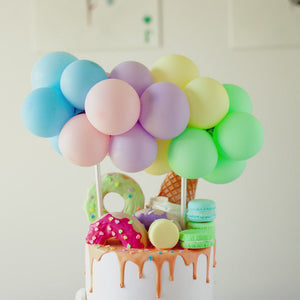 
            
                Load and play video in Gallery viewer, Pastel Rainbow Balloon Cake Topper
            
        