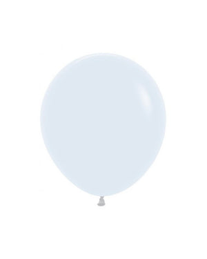 
            
                Load image into Gallery viewer, Standard White Balloon Medium 46cm - A Little Whimsy
            
        