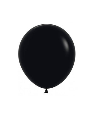 Standard Black Balloon Medium 46cm - A Little Whimsy