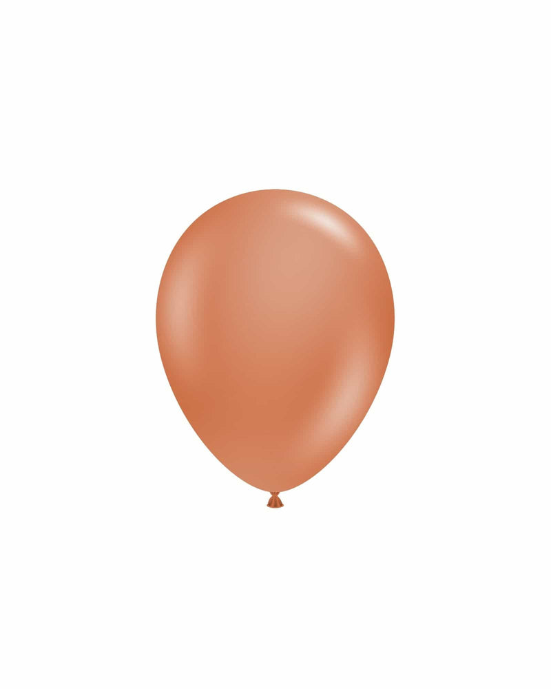 
            
                Load image into Gallery viewer, Standard Burnt Orange Mini Balloon 12cm - A Little Whimsy
            
        